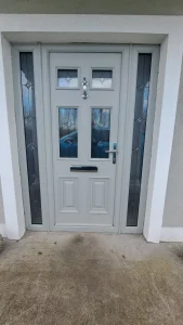 New composite door installed